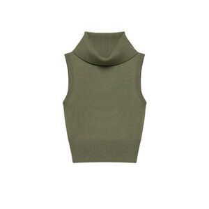 Aritzia Wilfred Freda Sweater Army Green NWT 2XS